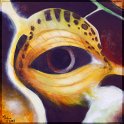Augenblick einer Seeschildkröte; Acryl auf Leinwand;
30 x 30 cm